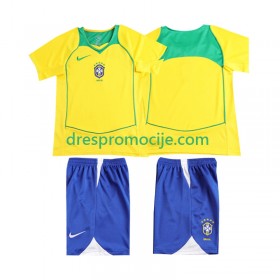 Brazil 2004 Dres Retro Dječji Domaći Kratkih Rukava